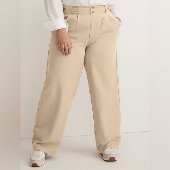 Madewell The Plus Harlow Wide-Leg Pant NWT Size 20W - Picture 1 of 10